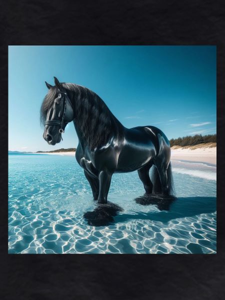 Cheval dans l’eau