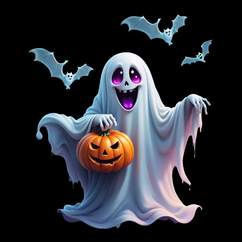 The charming Halloween design conveys.