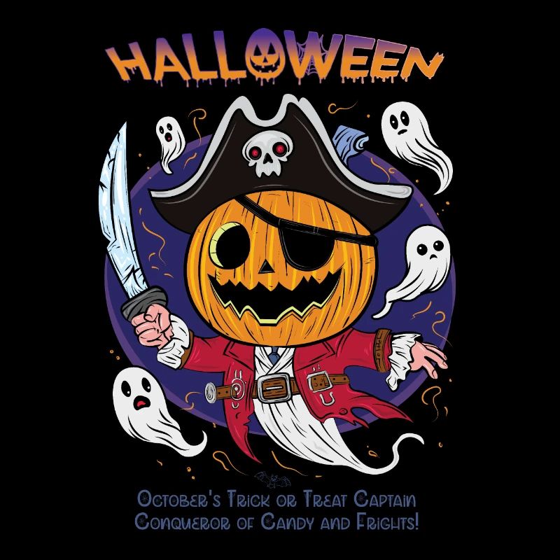 Captain Pumpkin Halloween | Candy Conqueror