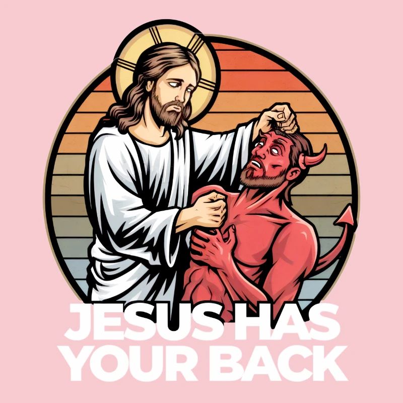 Jésus vous soutient comme une source d’inspiration