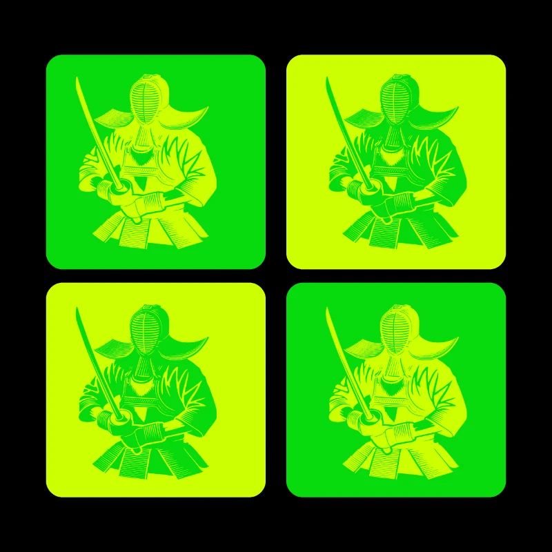 Pop Art Kendo Samurai