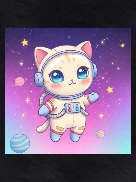 Astronaut kitten
