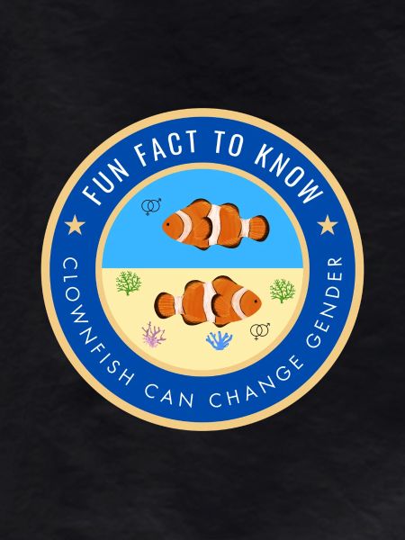 Clownfish can change gender