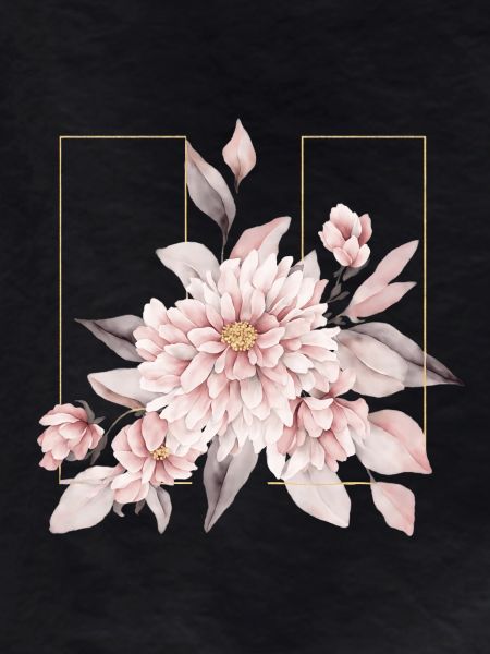 Elegant Blush Floral Design