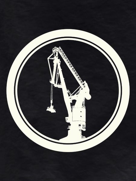 Harbour Crane Silhouette 03