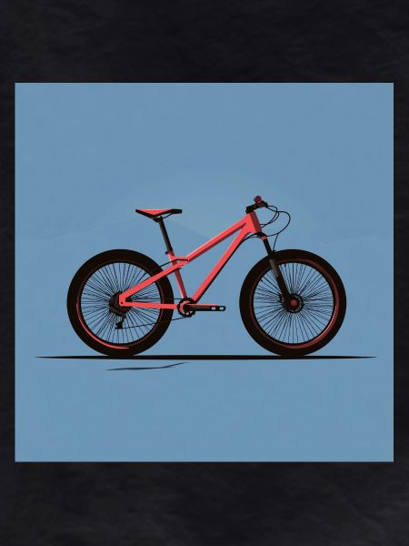 Stylish mountain bike – minimal design