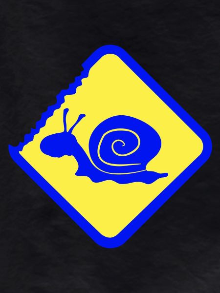 Snail Warning Caution Danger Sign
