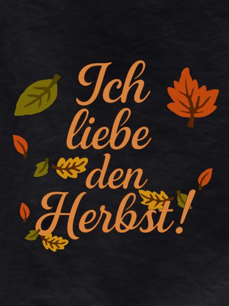 I love autumn
