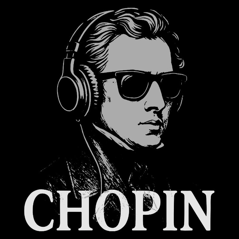 Portrait vibrant de Chopin