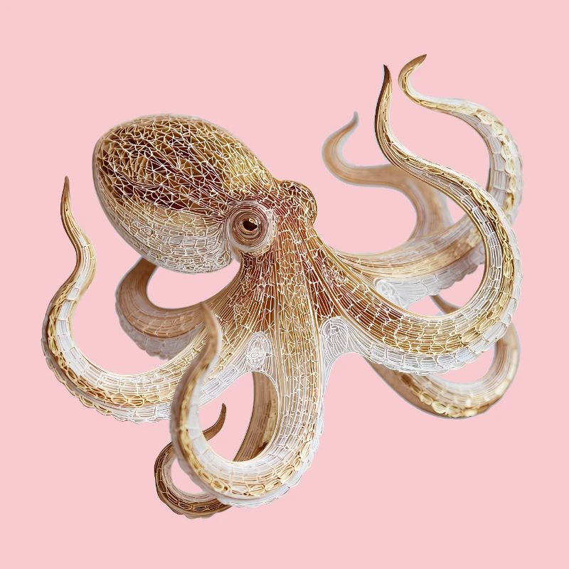 Octopus Net Pattern – Maritime Style