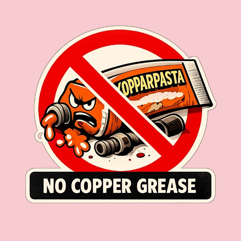 No copper paste