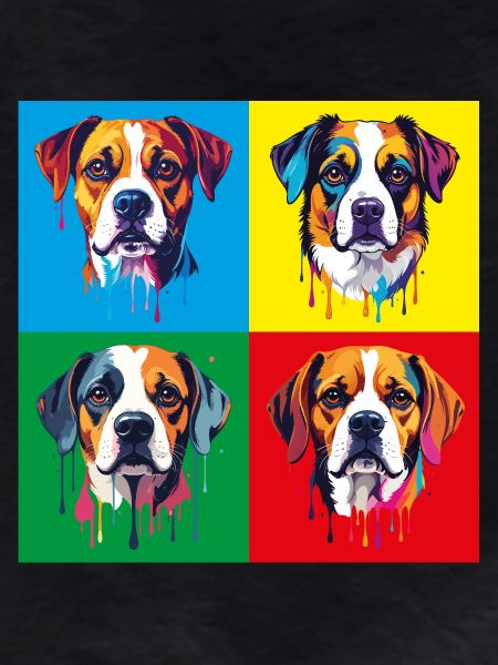 Dog Pop Art Portrait