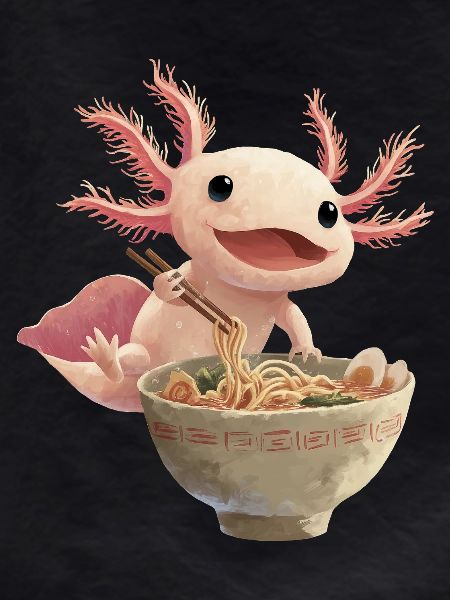 Axolotl Ramen Noodles