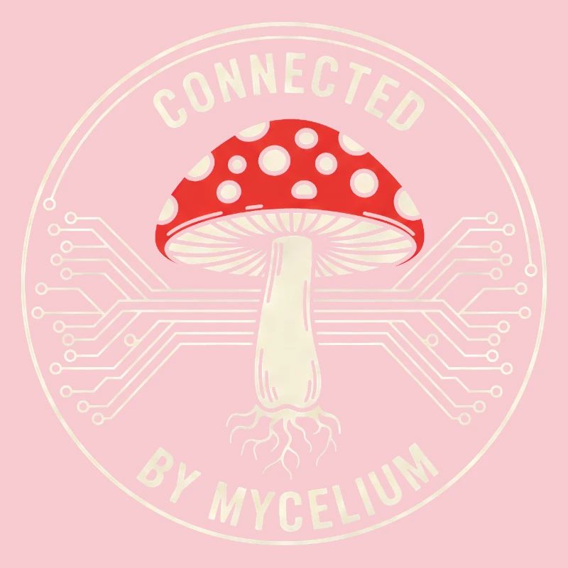 Mycelium Toadstool Network Biology Technology Nature