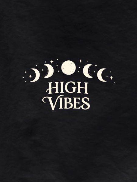 High Vibes Mondphasen Muster