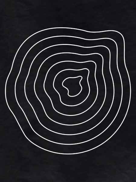 Plasma Ringwave Abstract Line Art