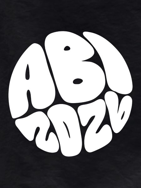 Blob Font Circle Pattern