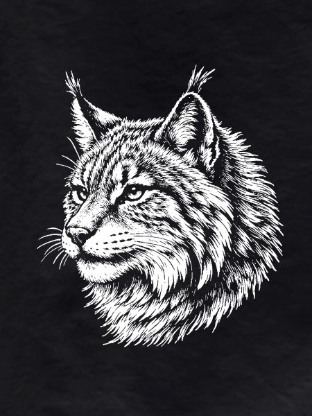 Lynx Contrast Portrait