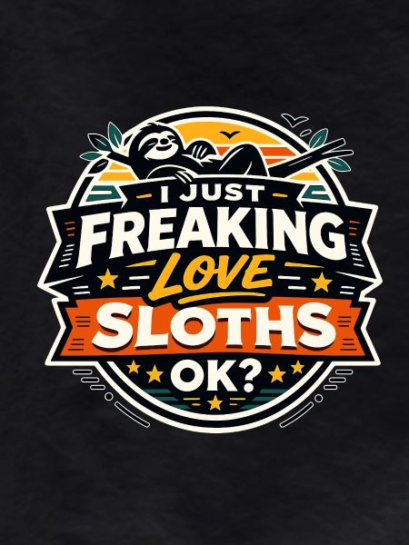 I Just Freaking Love Sloths