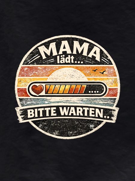 Mom loads... Please Wait Retro