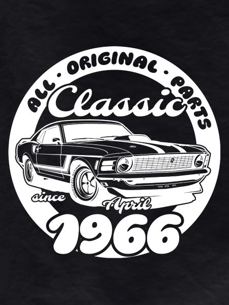 60th Birthday - Classic Musclecar 04/1966