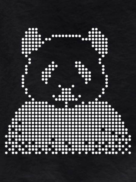Panda Dot Art Tee