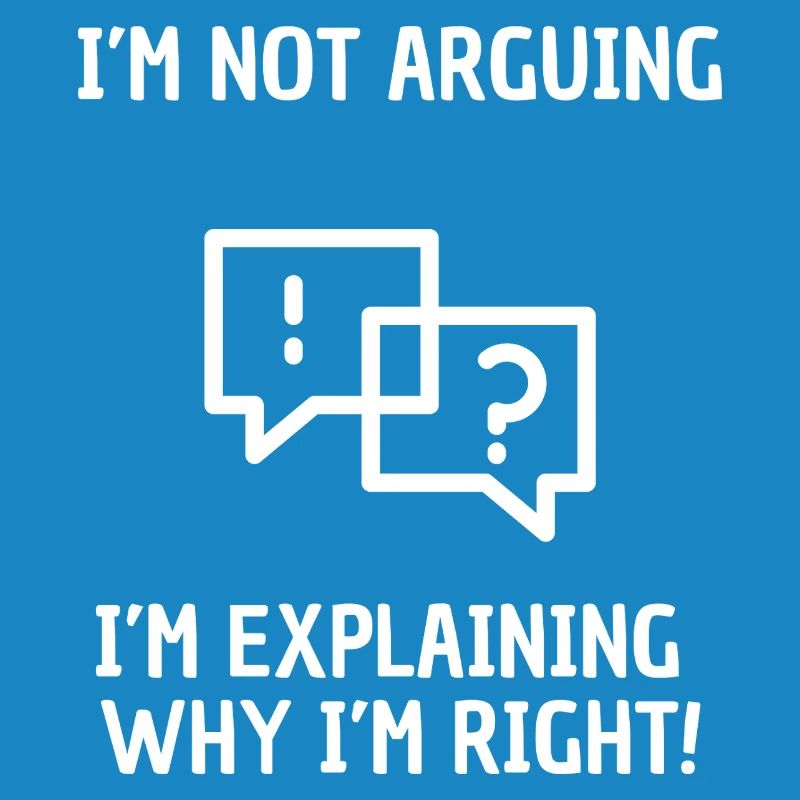 I explain why I'm right