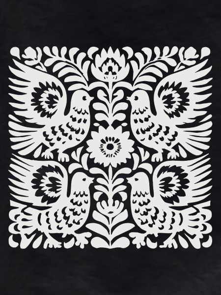 Dove Floral Crest