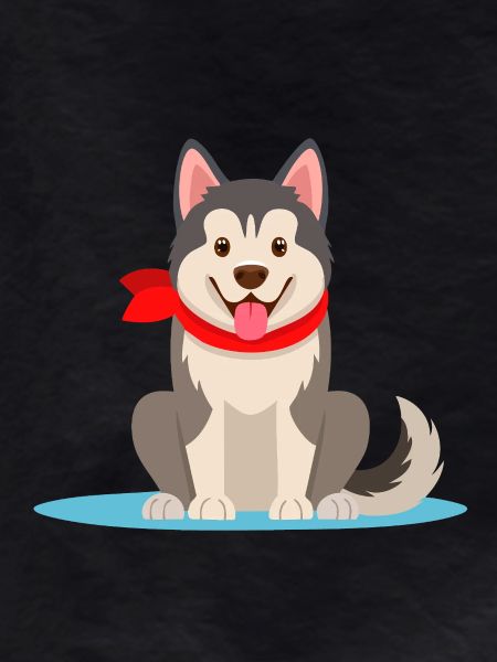 Alaskan-Malamute (Comic)