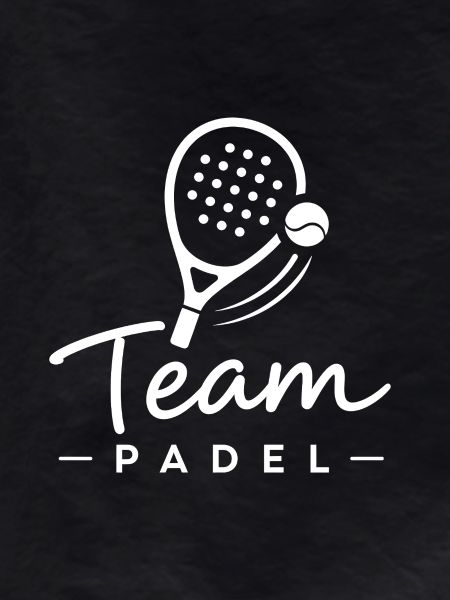 Team PADEL with padel racket