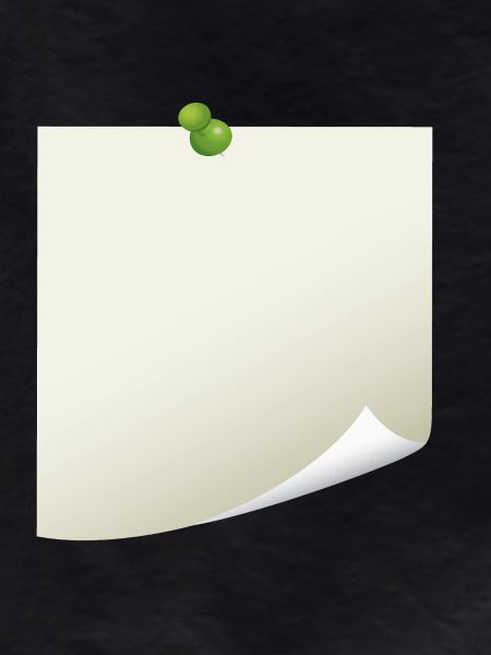 Post-it Zettel