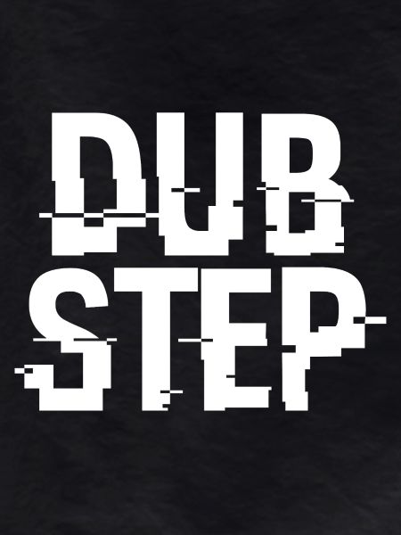 Dubstep-Glitch-Typografie