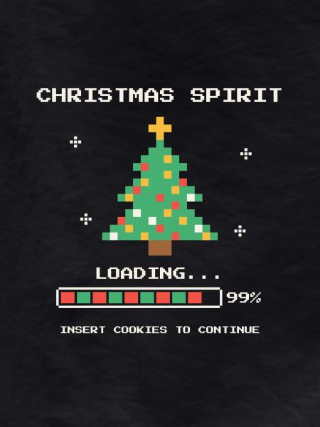 Pixel Weihnachtsgeist lädt