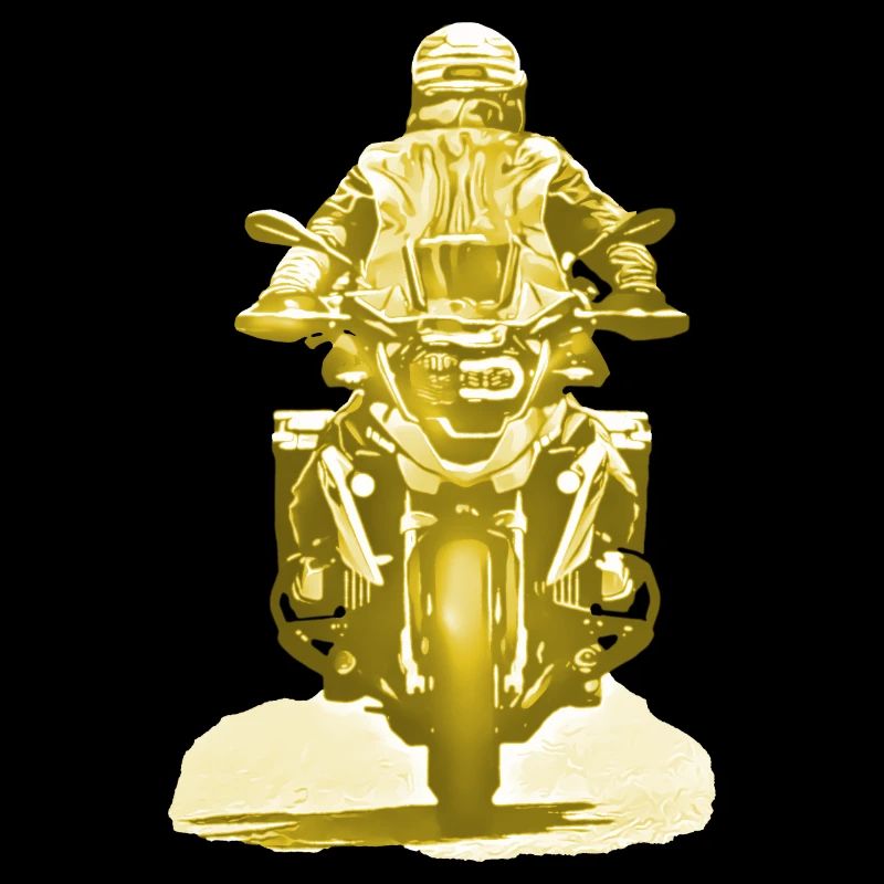 Motorcyclist gold