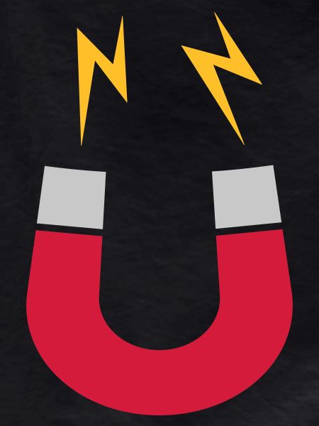 Magnet logo flashes funny