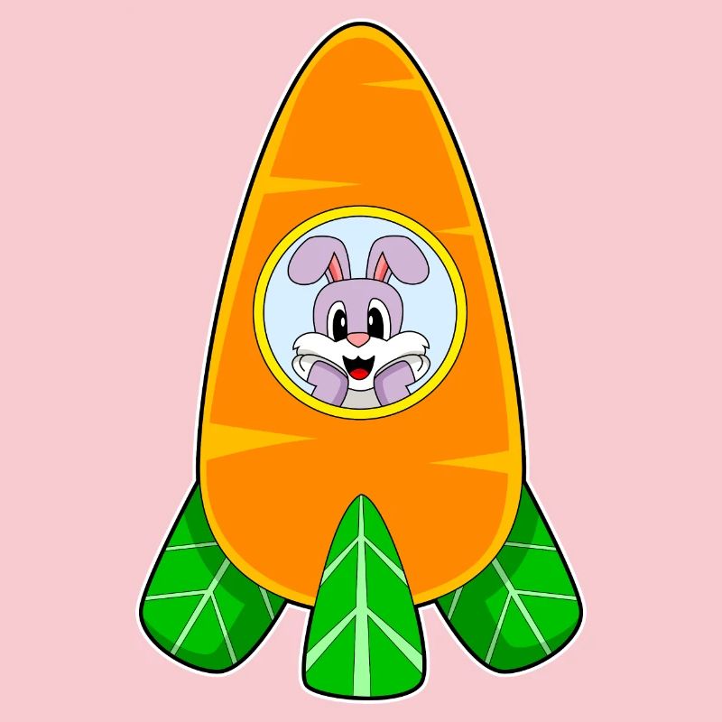 Rabbit Spaceship Space