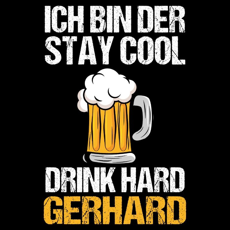 Bier Bierliebhaber Saufen Feiern Gerhard