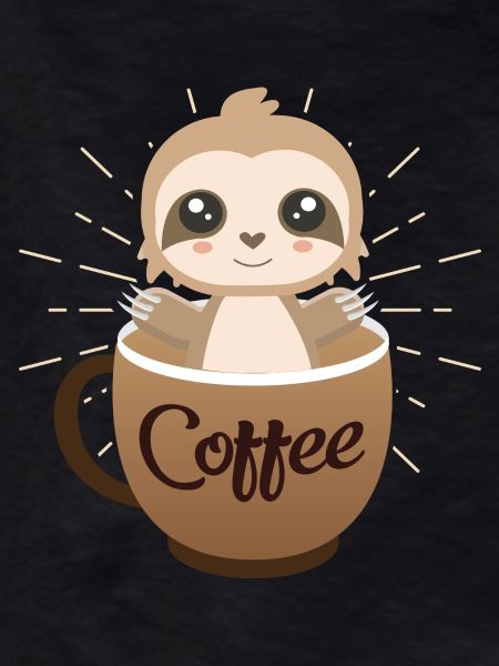 Sloth Coffee Design