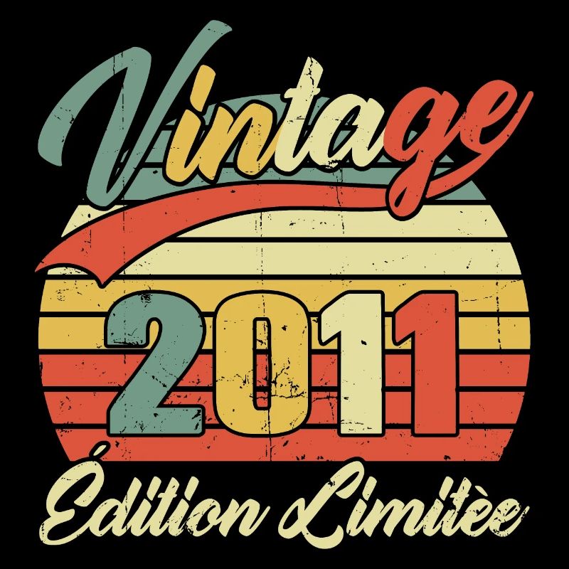 Cadeau D'anniversaire Vintage 2011 Édition Limitée