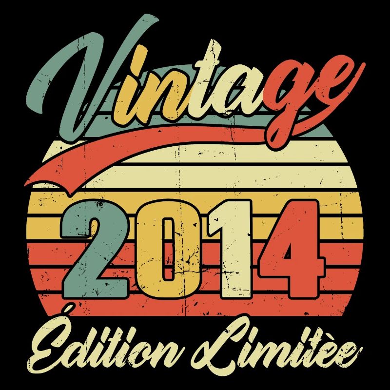 Cadeau D'anniversaire Vintage 2014 Édition Limitée