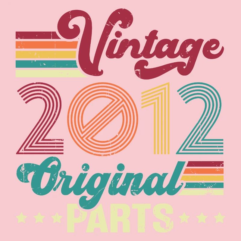 Vintage 2012 Original, Geburtstagsgeschenk