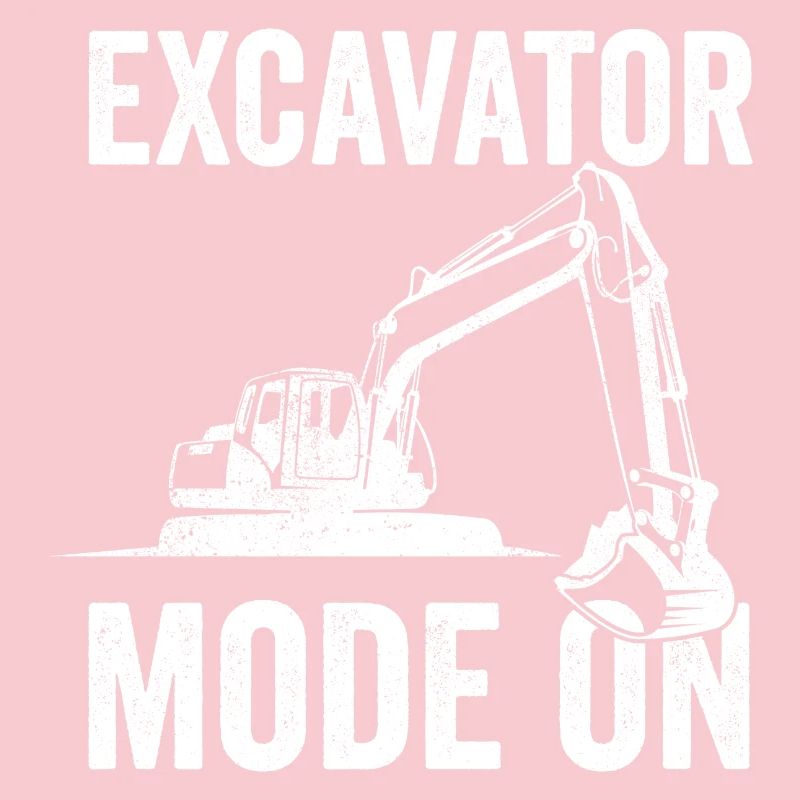 Excavator Construction Worker