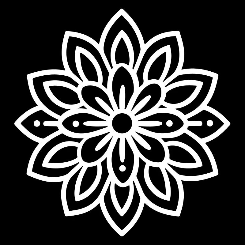 Icône de la fleur de mandala