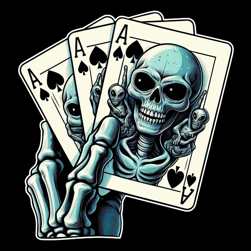 Alien Kartenspiel