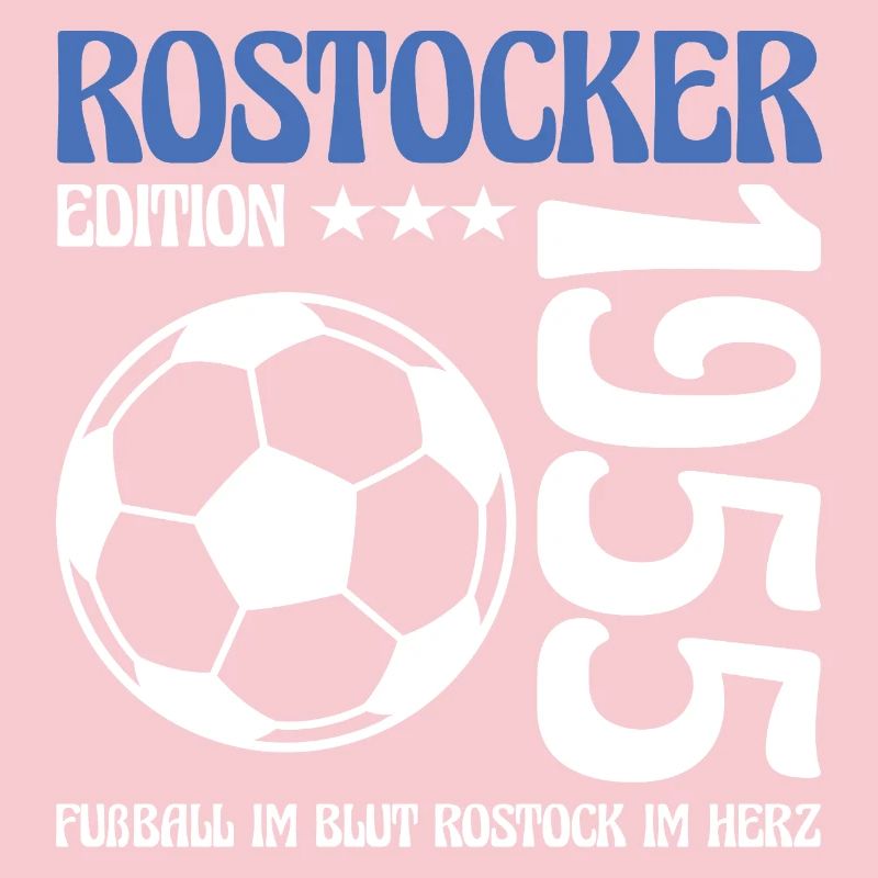 Rostocker Geburtstag 1955 Fußball Geschenk