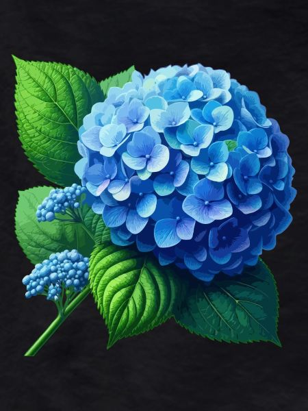 Hydrangea blue