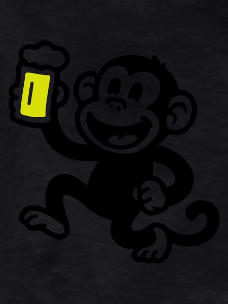 Monkey Beer Funny