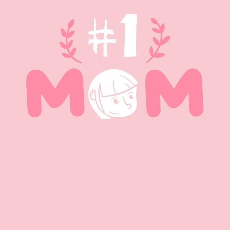 #1 Mom Mutter Muttertag Liebe Geschenk Idee