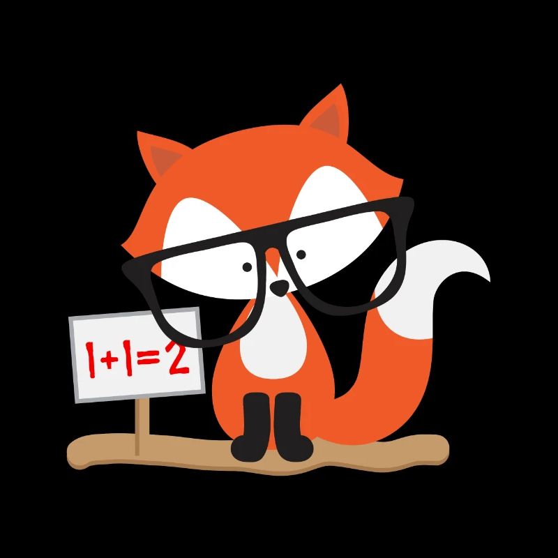 Children's motive: clever fox calculates