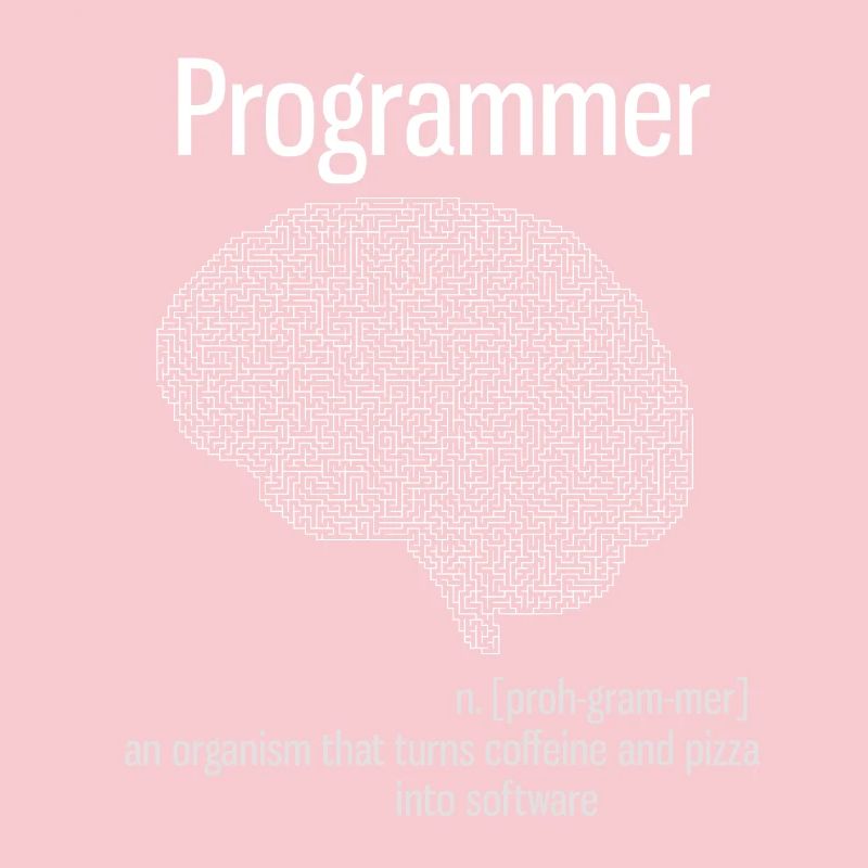 programmer brain pc informatik definition pizza lo